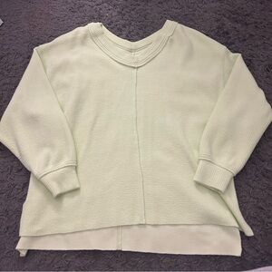 neon green aerie long sleeve top